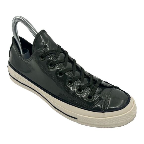 Converse Chuck 70 Green Patent Leather Ox Sneakers Women’s 7 Men 5 Unisex - Picture 8 of 11